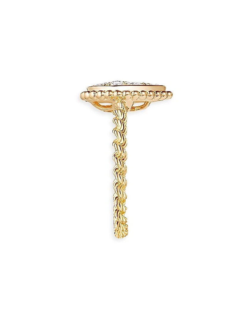 Serpent Bohème 18K Yellow Gold & 0.32 TCW Diamond Small Ring