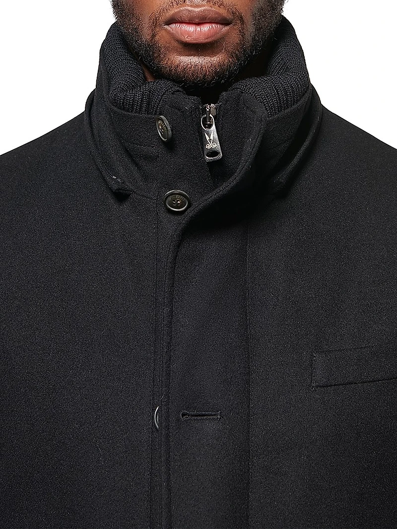 City Active Wool-Blend Down Parka
