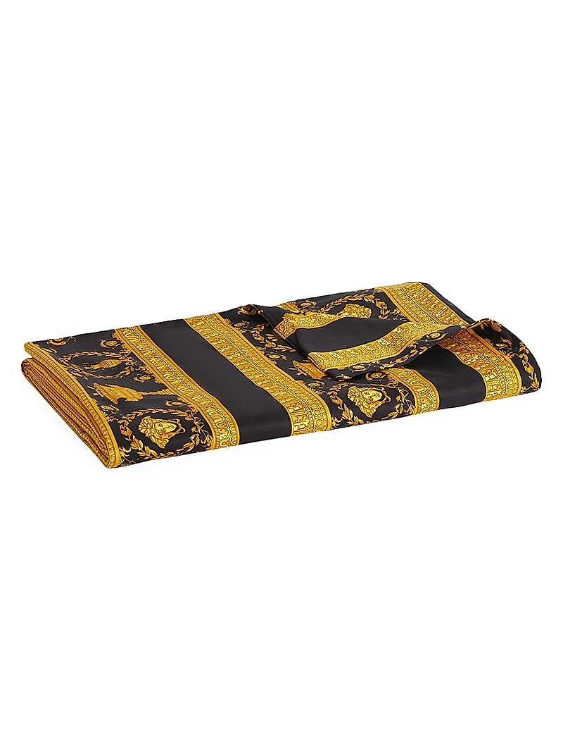 I Heart Baroque Print Duvet