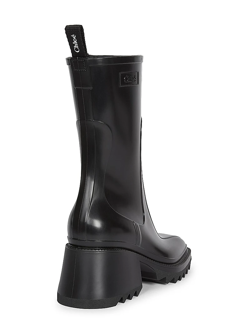 Betty PVC Lug Sole Rain Boots