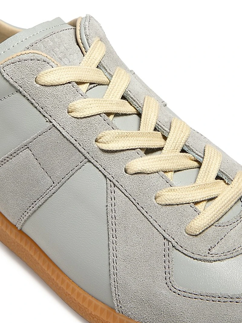 Replica Leather & Suede Sneakers
