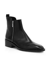 Alexa Leather Ankle Boots