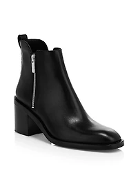 Alexa Leather Ankle Boots