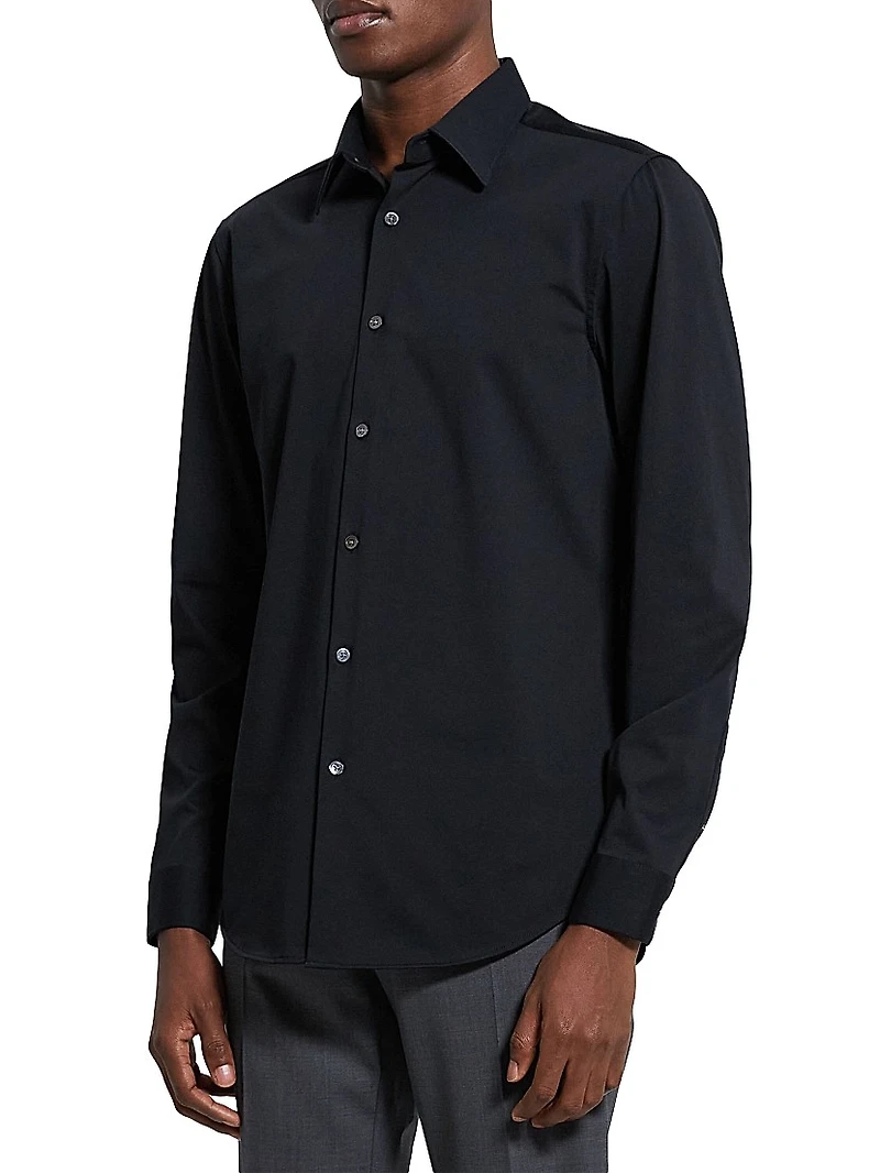 Sylvain Structure Knit Shirt