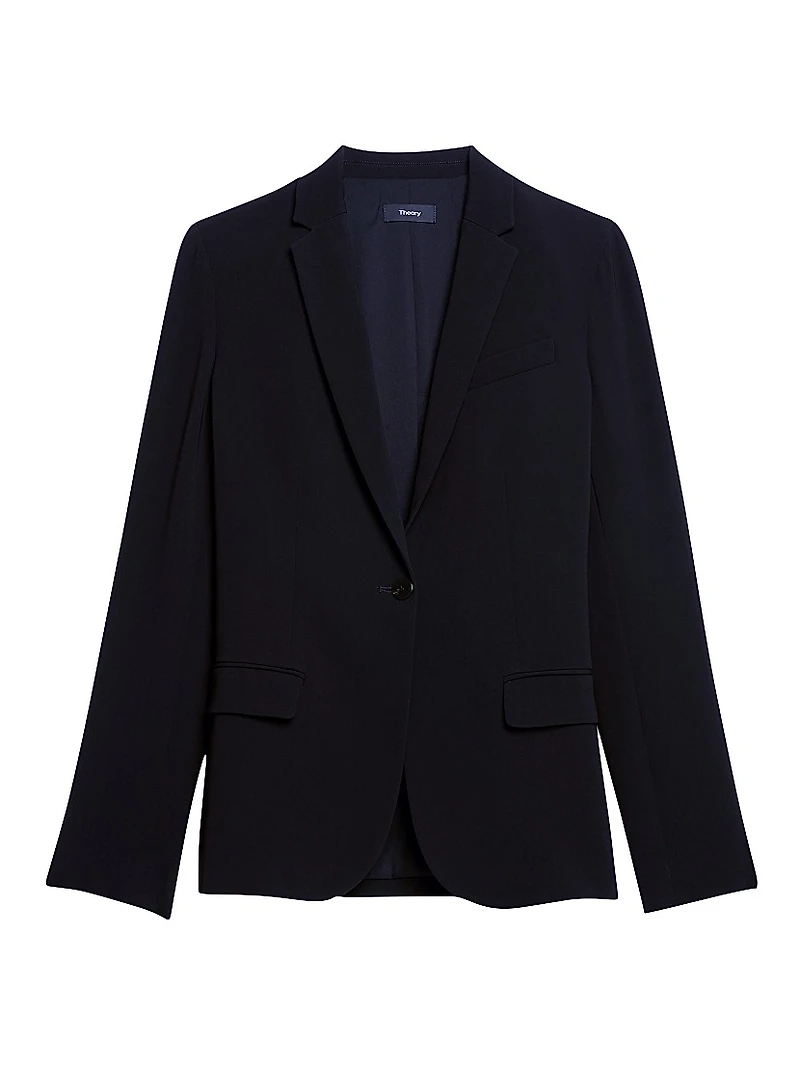 Staple Classic Crepe Single-Button Blazer