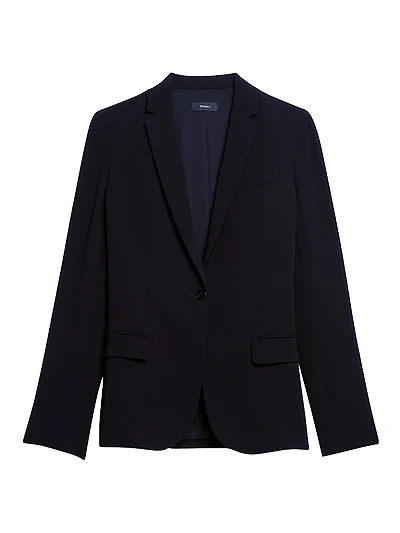 Staple Classic Crepe Single-Button Blazer