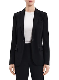 Staple Classic Crepe Single-Button Blazer
