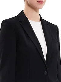 Staple Classic Crepe Single-Button Blazer