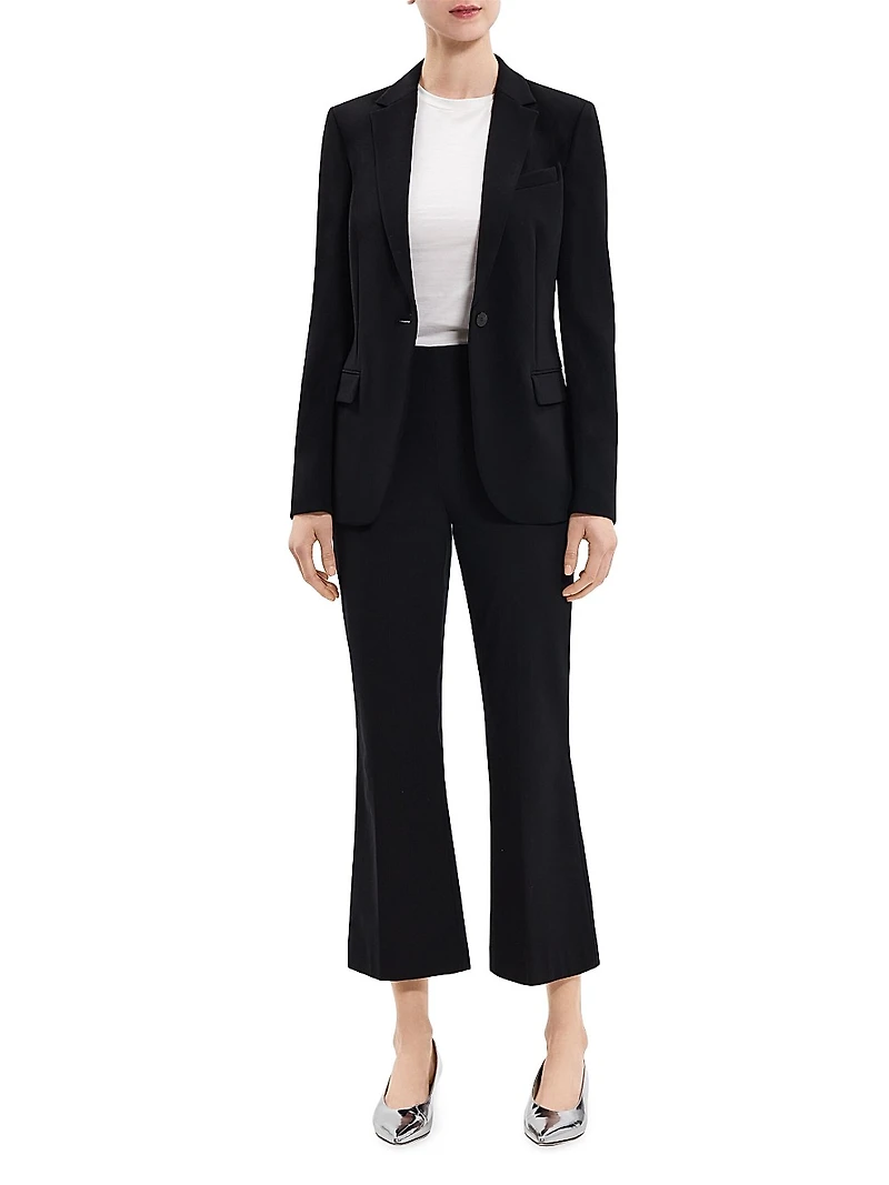 Staple Classic Crepe Single-Button Blazer