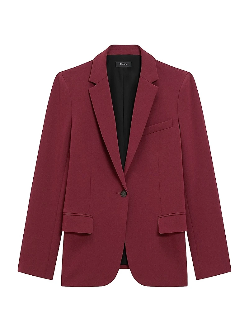 Staple Classic Crepe Single-Button Blazer