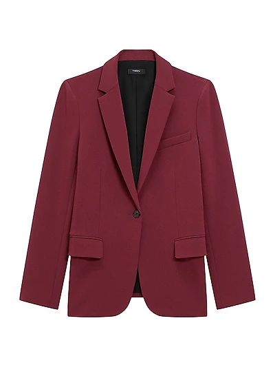 Staple Classic Crepe Single-Button Blazer