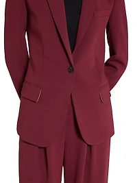 Staple Classic Crepe Single-Button Blazer