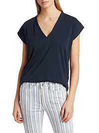 Le Mid Rise V-Neck Tee