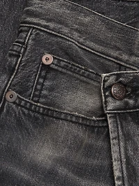 Faded Crossover Jeans