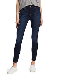 The High-Rise Ankle Skinny Jeans