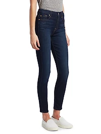 The High-Rise Ankle Skinny Jeans