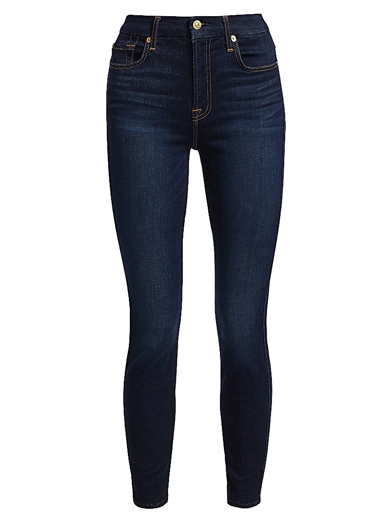 The High-Rise Ankle Skinny Jeans