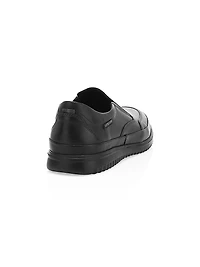 Twain Slip-On Leather Sneakers