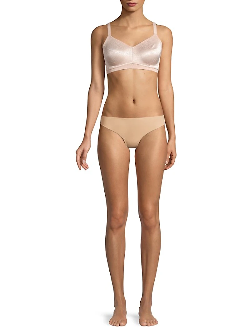 Back Appeal Wirefree Jacquard Lace Bra