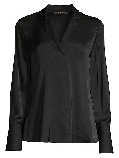Rebekah Stretch-Silk Blouse
