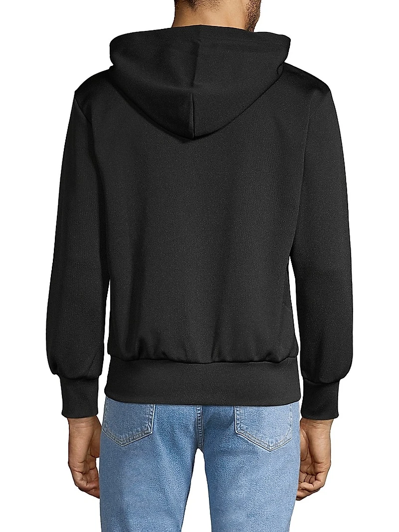 Embroidered Heart Hoodie