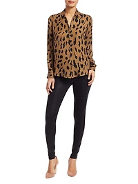 Marguerite High-Rise Skinny Coated Jeans