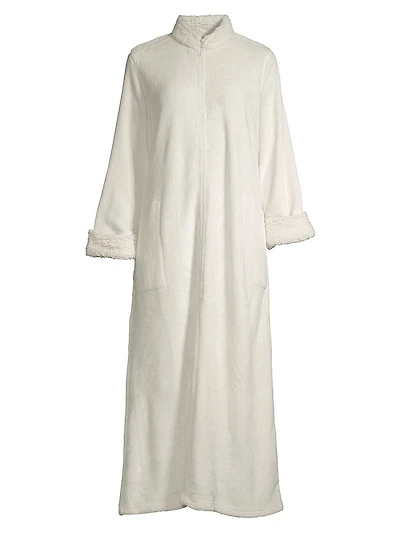 Sherpa Zip-Up Caftan