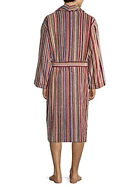Multi-Stripe Robe