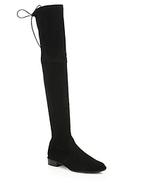 Lowland Suede Thigh-High Boots