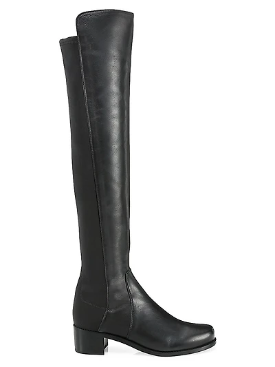 Reserve Leather Over-The-Knee Boots