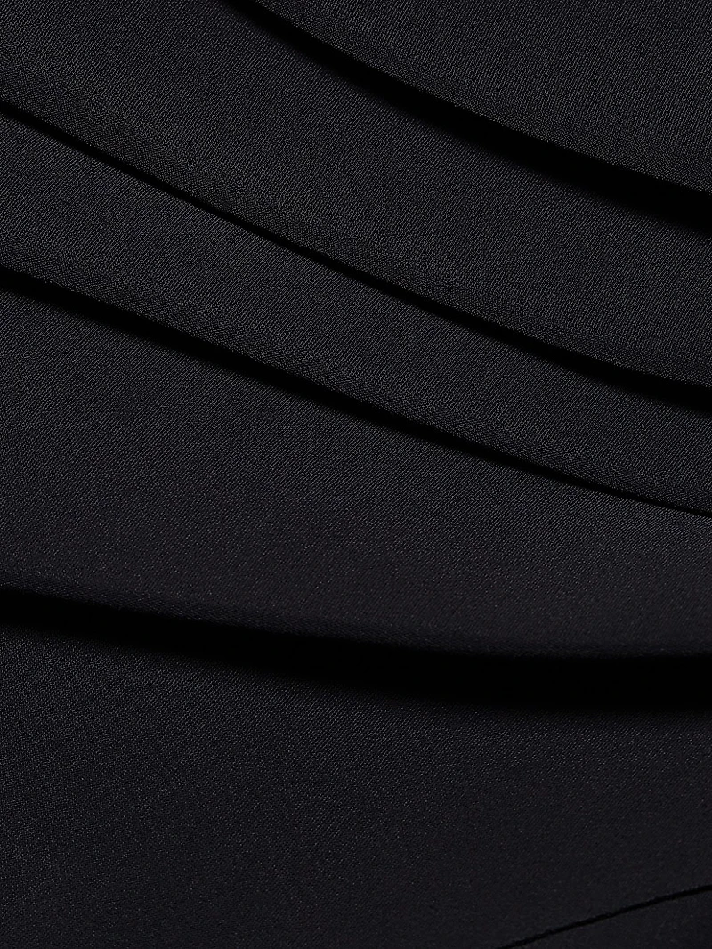 Kaya Pleated Detail Sheath Dress