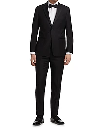 One-Button Regular-Fit Wool Tuxedo