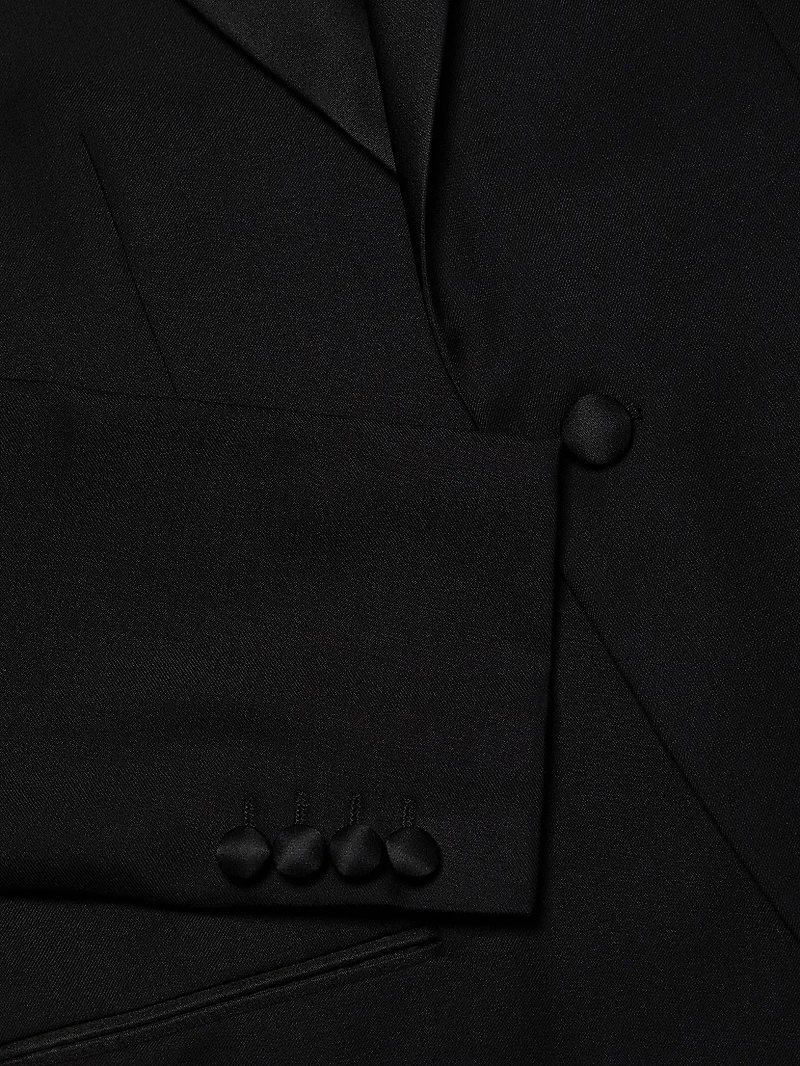 One-Button Regular-Fit Wool Tuxedo