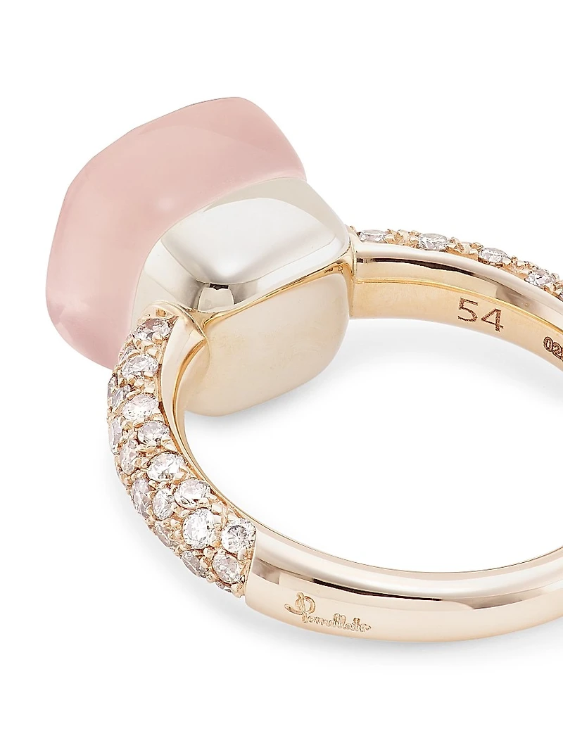 Nudo 18K Rose Gold & White Gold