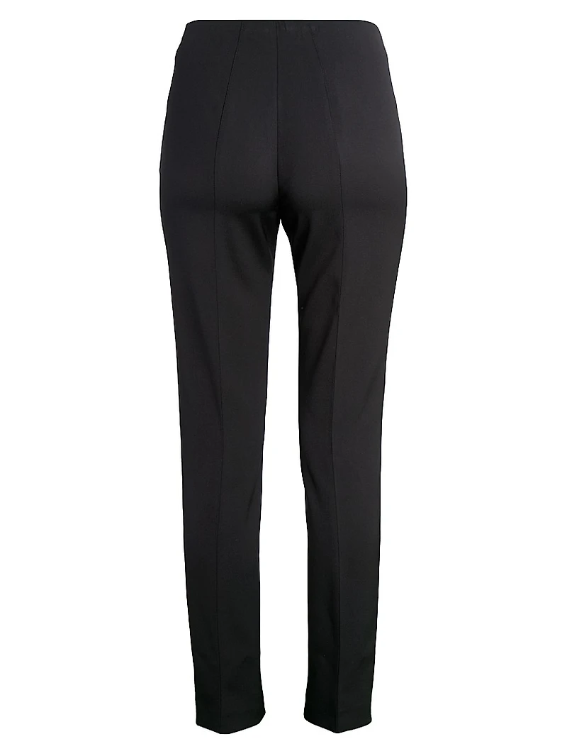 Melissa Stretch-Silk Pants