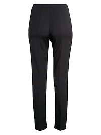 Melissa Stretch-Silk Pants