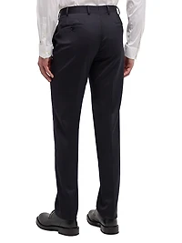 Straight-Leg Wool Trousers