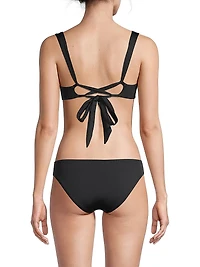 Sensual Solids Camellia Bikini Top