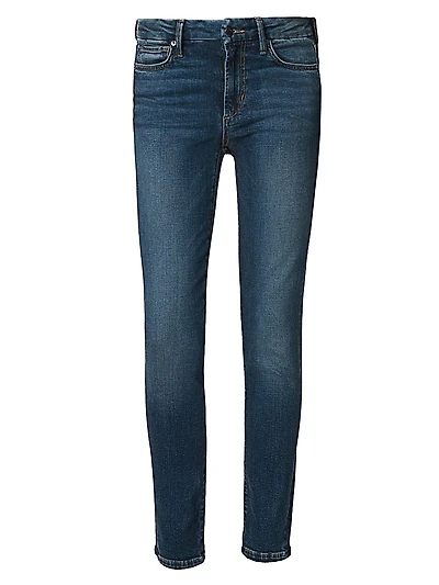 The Icon Mid-Rise Ankle Skinny Jeans
