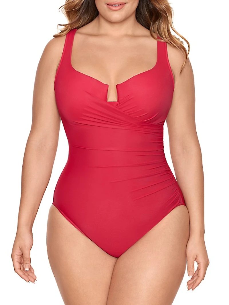 Plus Must Have Escape One-Piece Swimsuit