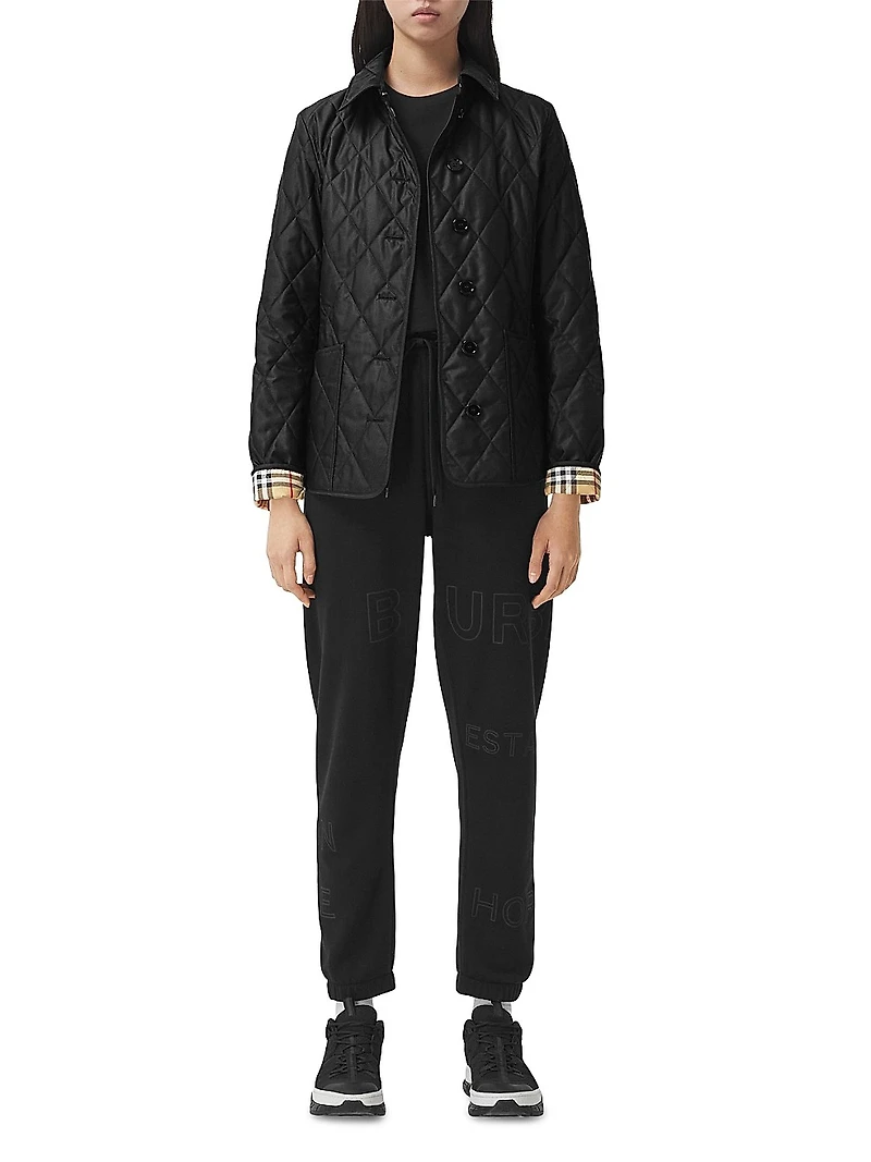 Fernleigh Quilted Logo Jacket