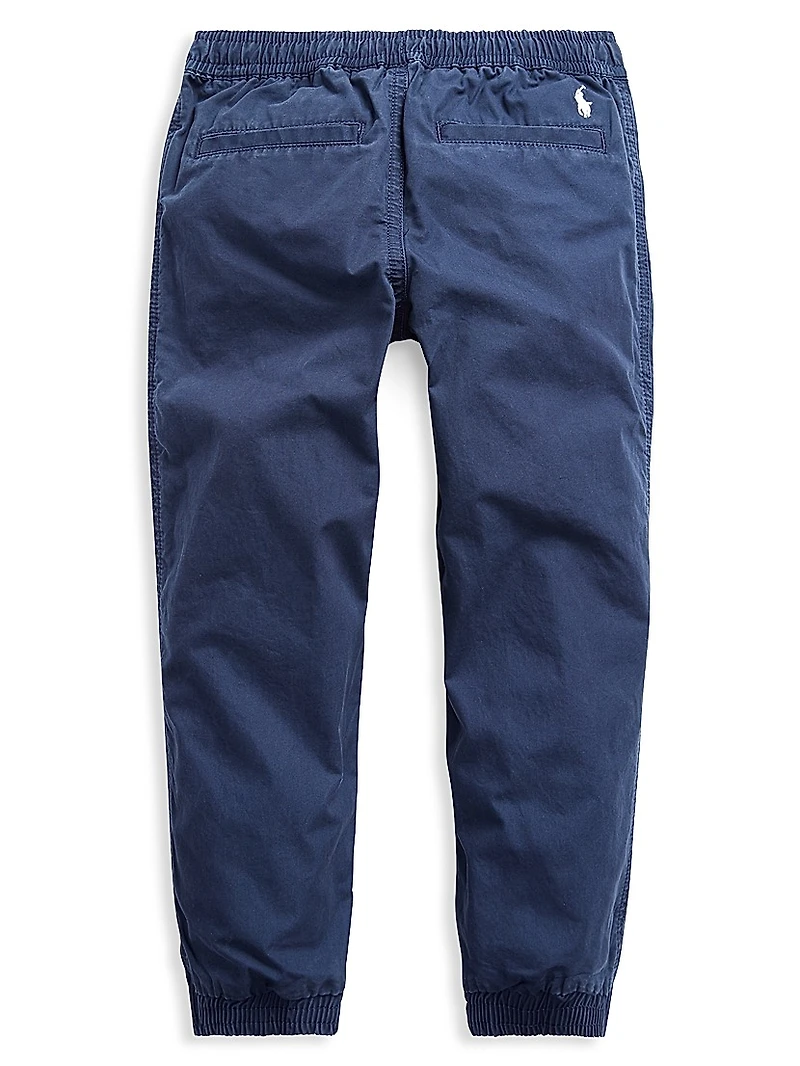 Little Boy's Cotton Poplin Jogger Pants