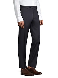 Slim-Fit Wool Trousers