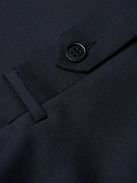 Slim-Fit Wool Trousers