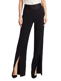 Slit-Cuff Pants
