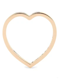 Antifer 18K Rose Gold Heart Ring