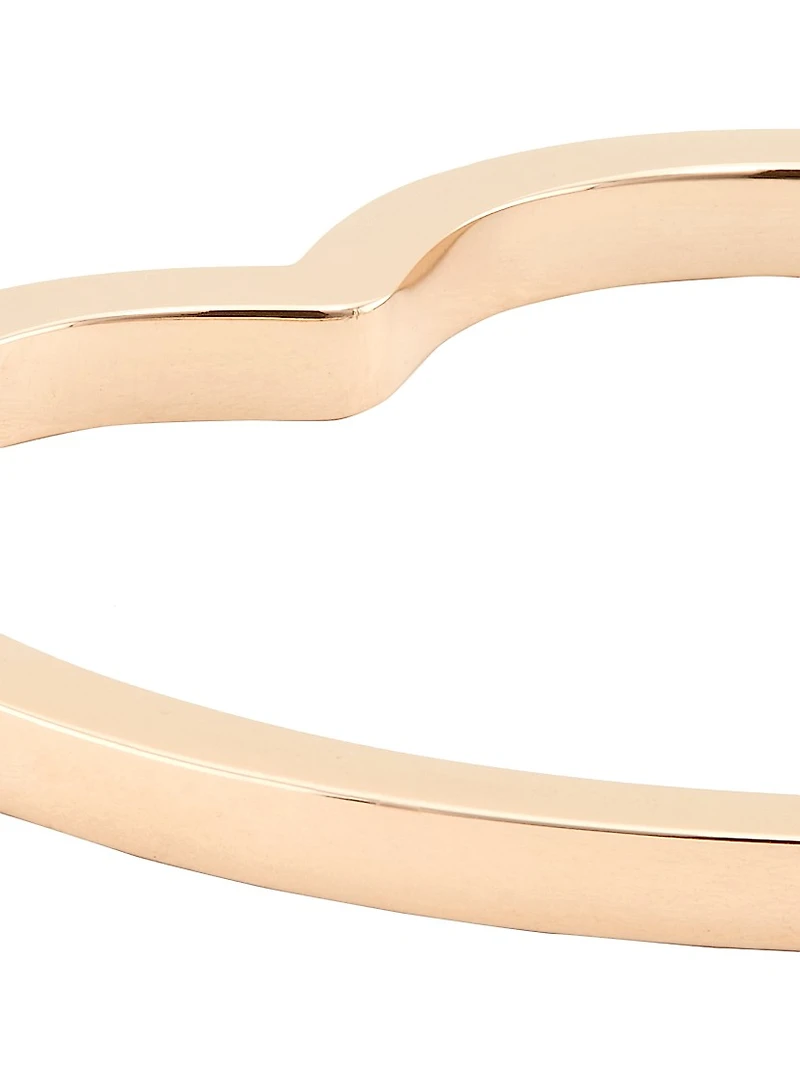 Antifer 18K Rose Gold Heart Ring