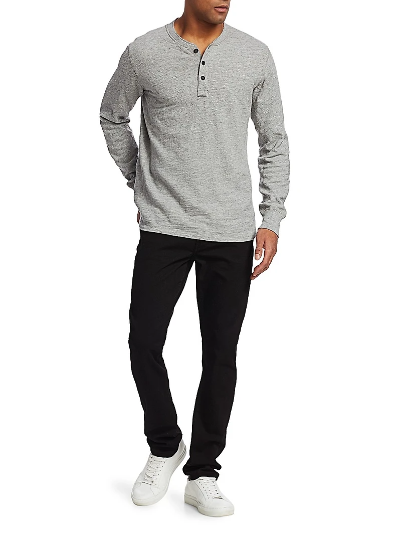 Deniro Stretch Japanese Slim-Straight Jeans