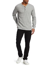 Deniro Stretch Japanese Slim-Straight Jeans