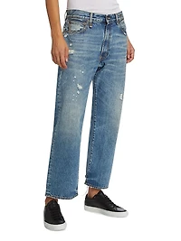 Distressed Boyfriend Jeans
